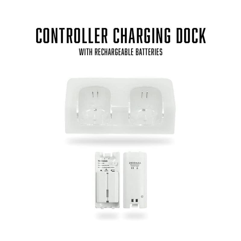 Wii White Premium Bundle (Renewed) Remote Game Wireless Console