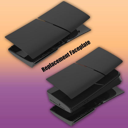 Solid Color Game Console Protective Faceplate, ABS Replacement Cover Plates for Digital/Disc Editions, Compatible with New Playstation 5 Accessories, Durability Gaming Items, Boyfriend Gift, Game Peripherals