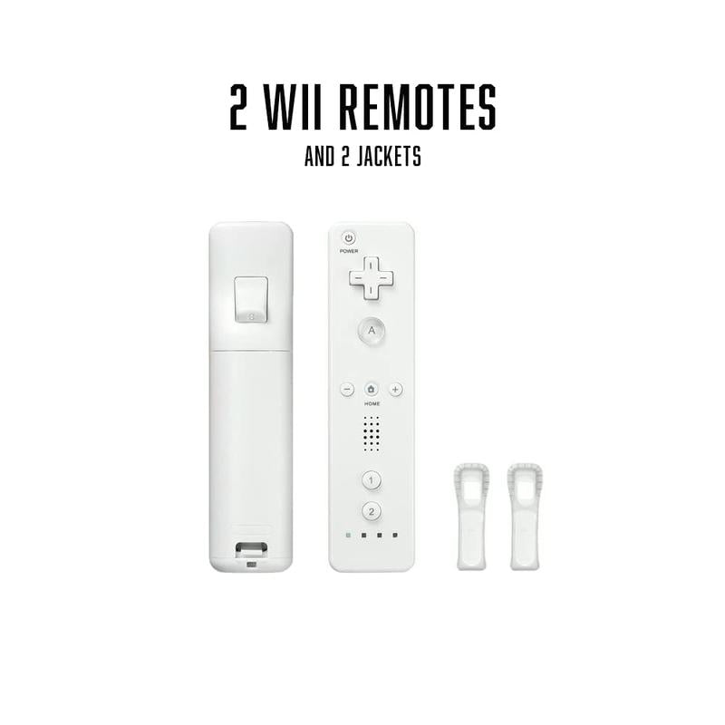 Wii White Premium Bundle (Renewed) Remote Game Wireless Console