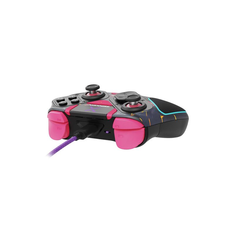 Victrix Pro BFG Wireless Controller TEKKEN 8 Rage Art for Playstation and PC - Standard Right Module, 6-Button Fight Pad Module, 4 Interchangeable Sticks, 3 Different D-Pads, and 4 Gates