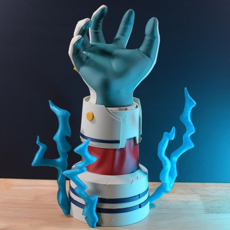 Quirk Anime Hero and Villain Inspired 3D Printed Gaming Controller Holder Stand Decorative Organizer Mount