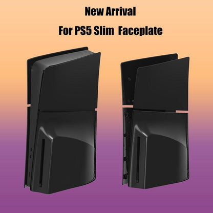 Solid Color Game Console Protective Faceplate, ABS Replacement Cover Plates for Digital/Disc Editions, Compatible with New Playstation 5 Accessories, Durability Gaming Items, Boyfriend Gift, Game Peripherals