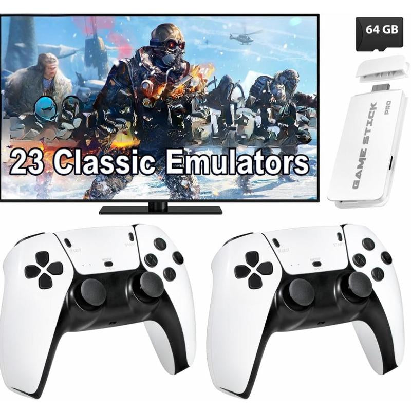 M15 plus Retro Game Console, Upgraded Version with Game Stick, Wireless Controller, Game Simulator, Multiple Vintage Games